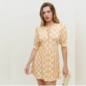 NWT reformation laylin dress in bodie